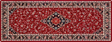 RawdahDesk Masjid an-Nabawi Rawdah XXL Mousepad, Red, Historic Design